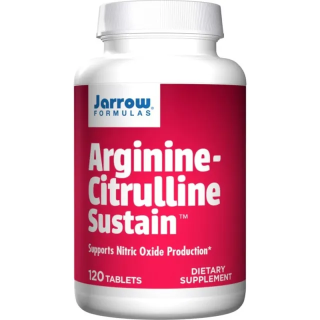 Jarrow Arginina-Citrulina Sustain 120 pestañas