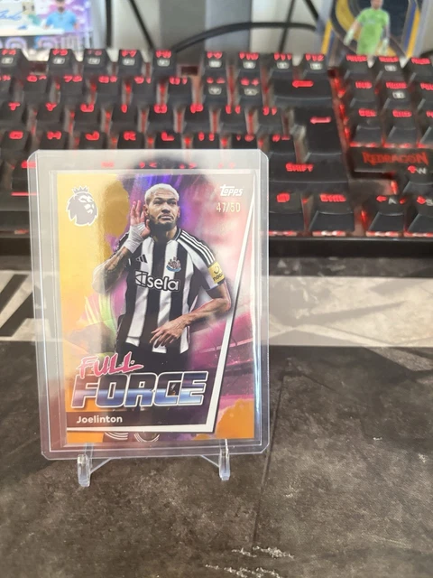 TOPPS PREMIER LEAGUE Full Force Joelinton /50 £12.94 - PicClick UK