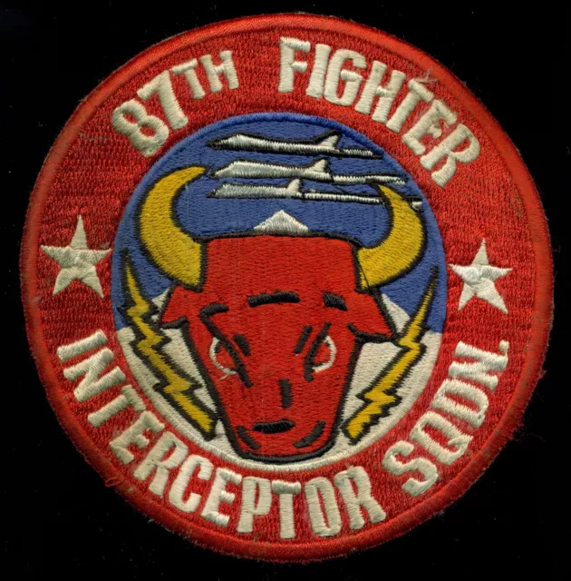 USAF 87th Fighter Interceptor Squadron Patch N-2