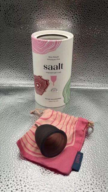 Saalt Soft Menstrual Cup - Best Sensitive Reusable Period Cup SMALL