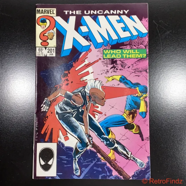 Uncanny X-Men #201 (1st Cable-as a baby￼) 1986 Marvel Comic by Chris Claremont