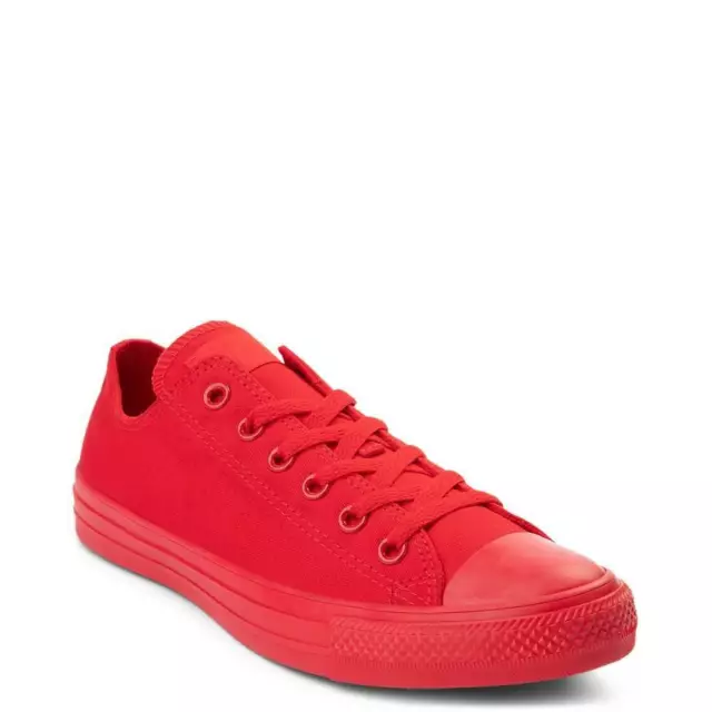 CONVERSE CHUCK TAYLOR All Star Lo Monochrome Sneaker Casino Red New Mens 107.00 PicClick