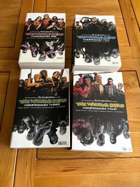 The Walking Dead Compendium Volume 1 - 4 Bundle