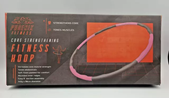 Hula Hoop Core Strength Fitness Reifen 140g x 96 cm Durchmesser