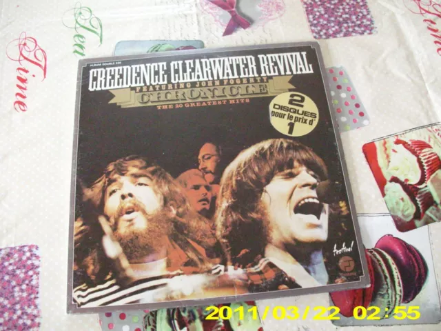 CREEDENCE CLEARWATER REVIVAL CHRONICLE 2 LP´s