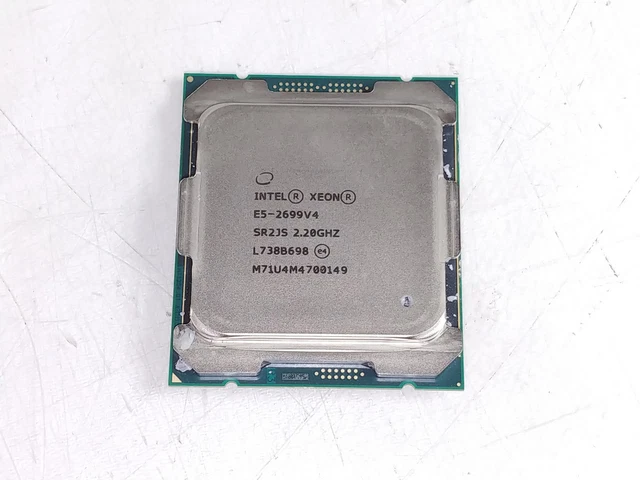 Intel Xeon E5-2699 V4 B Grade – 2.2GHz, 22 Cores, 55MB Cache, LGA2011-3, SR2JS – Tested