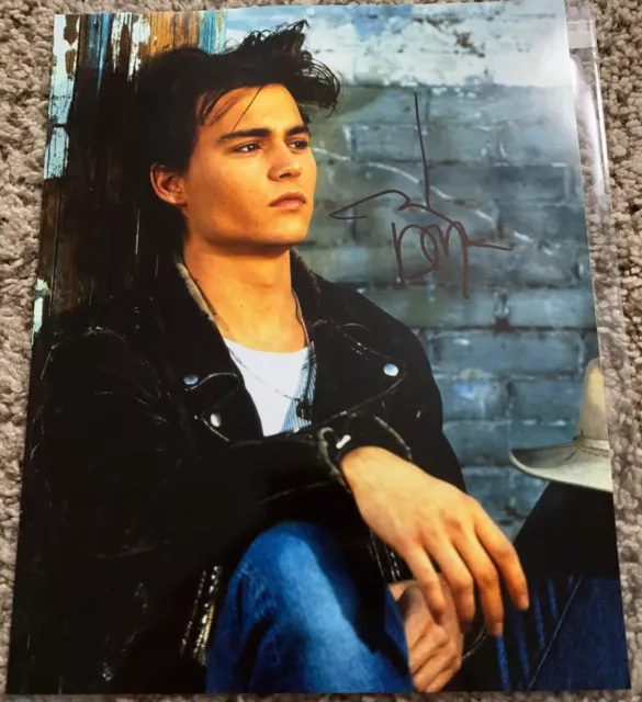 Johnny Depp Autographed Photo, 8x10 with COA, 21 Jump Street