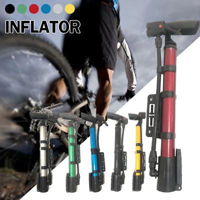 JC POMPA BICI MOTO SCOOTER PORTATILE GONFIARE RUOTA GOMMA PALLONE BICICLETTA MTB 