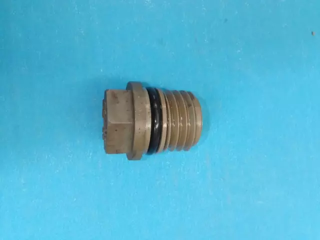 Genuine OEM Kawasaki OIL DRAIN PLUG w/ GASKET 92066-7003 92066-0774 KAWASAKI