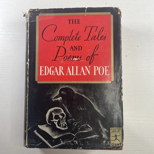 THE COMPLETE TALES and Poems of Edgar Allan Poe 1938 Modern Library w ...