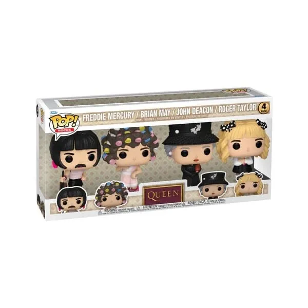 Backorder July 2024 4-Pack Freddie Mercury Queen I Want To Break Free Pop Funko