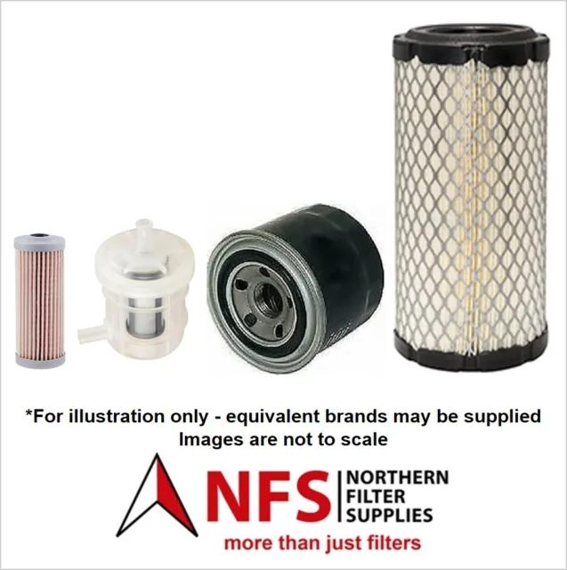 NFS Filter Kit fits Yanmar B08-3  - Oil, Fuel & Air filters