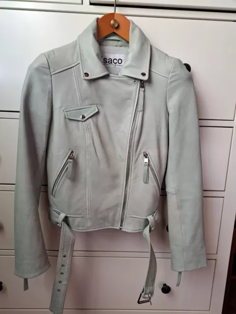 Veste Isaco En Cuir Femme Taille 38