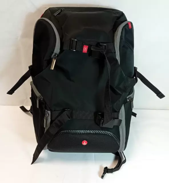 MANFROTTO MB MA-BP-TRV Black, Grey and Red Camera Travel Backpack