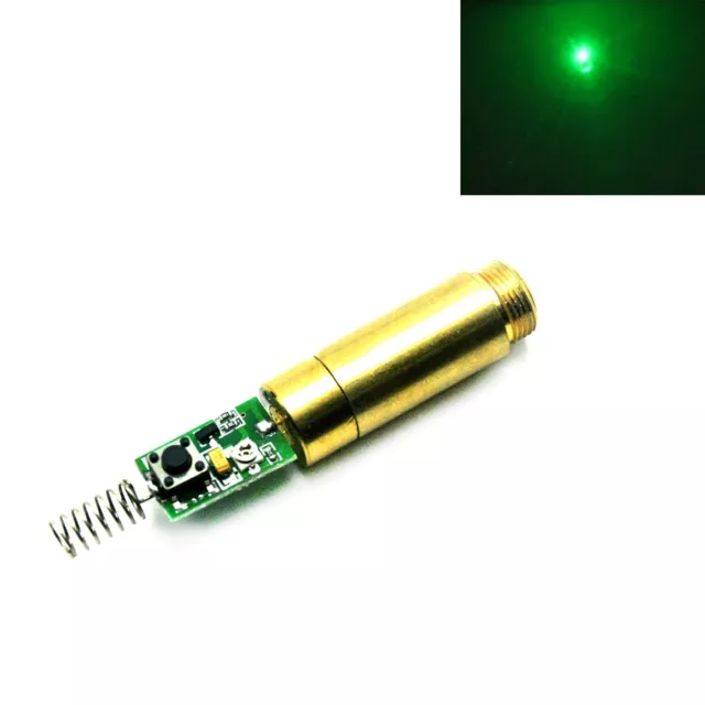 1 module laser à point vert 532nm 30mW en laiton module laser diode 3V