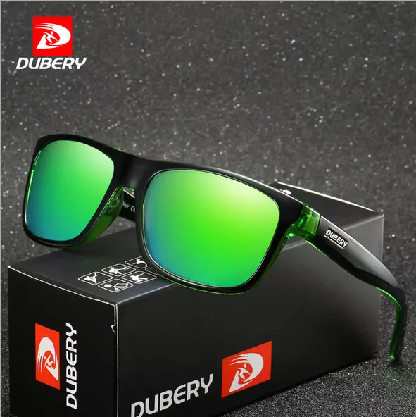 DUBERY Men Polarized Sport Sunglasses Outdoor Driving Fishing UV400 Goggles Hot