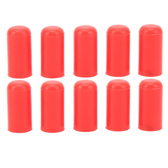 Rosso 10 pz 6 mm copertura tubo di aspirazione silicone resistenza all'usura flessibile