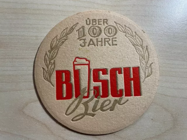 alter Bierdeckel (60er) Busch Limburg (+1994), ID 1572