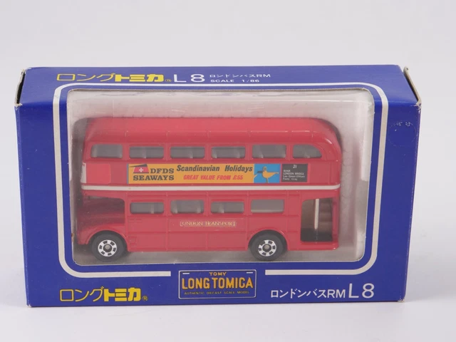 トミカ ロンドンバス L17 日本製 やすし ロングトミカ 遊覧バス