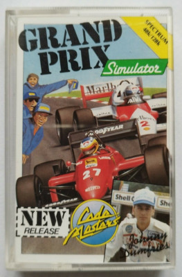 CACCIATORI DI FANTASMI & GRAN PREMIO DI Simulatore da Codemasters-zx spectrum cassetta 