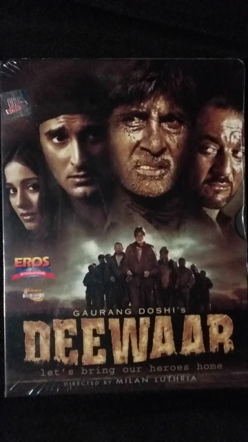 DEEWAAR AMITABH bachchan akshay Khanna sanjay dutt Dvd 1st edition 9.81 PicClick
