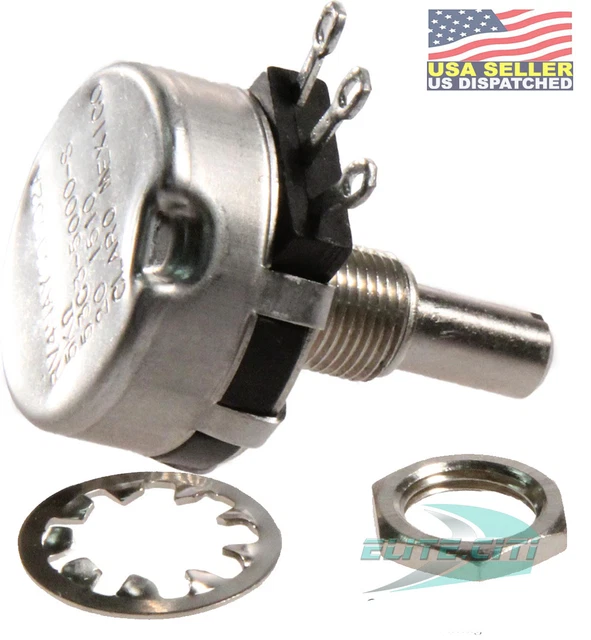 PRECISION ELECTRONICS RV4NAYSD502A 5k Ohm 2 Watt Potentiometer 10 6