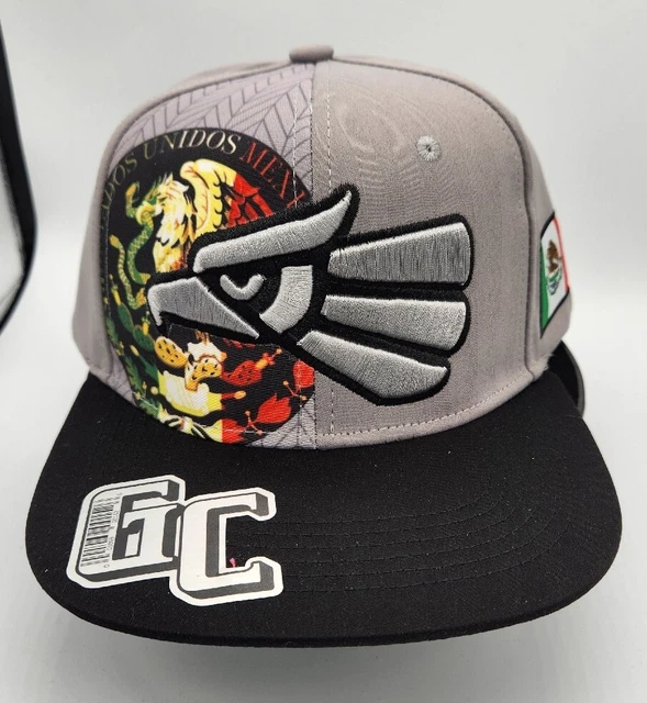 MEXICAN HAT HECHO En Mexico Aguila Federal Logo Snapback Flat Bill
