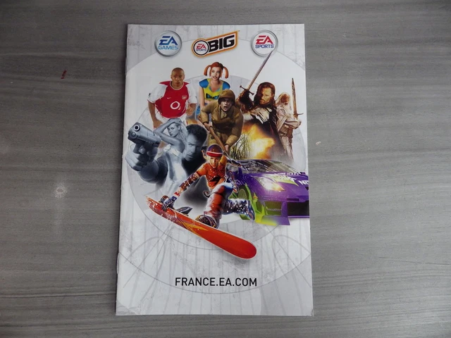 Manual Only France Ea.com PS2 Booklet Instruction Manual Fr