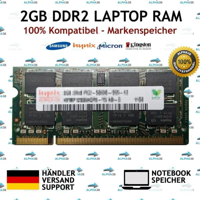 DDR2 Laptop RAM 2 4 8 GB PC2-6400S PC2-5700S 667 700 MHz Speicher SO-DIMM