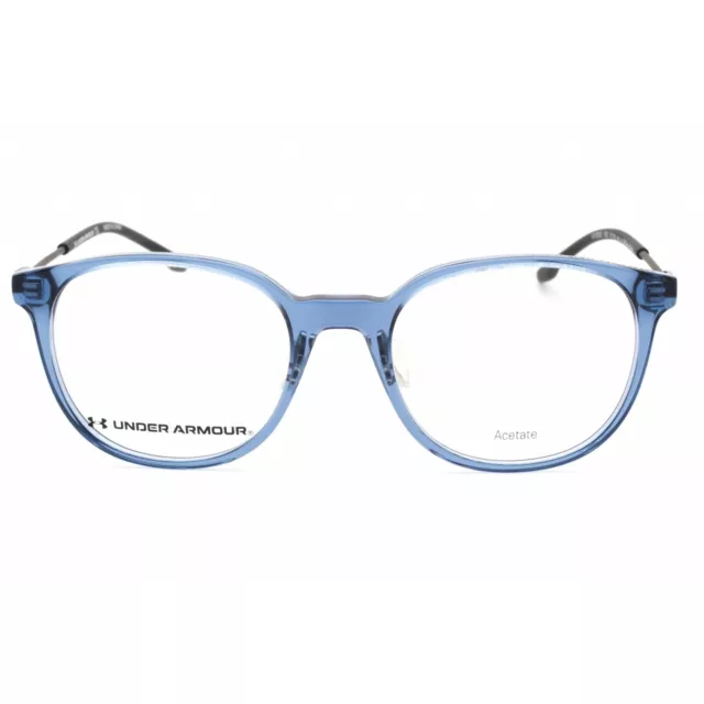 UNDER ARMOUR UNISEX Eyeglasses Blue Crystal Full Rim Frame UA 5033/G ...