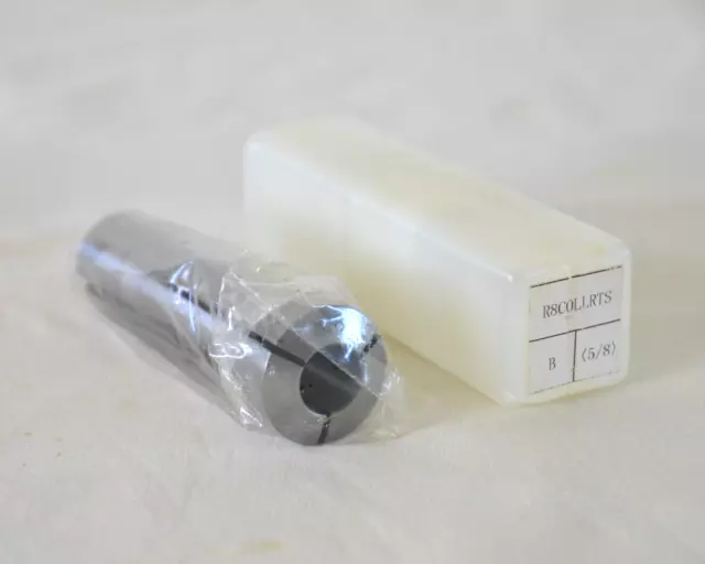 R8-5/8 Round Collet For Milling Machine Drawbar Thread 5/8"