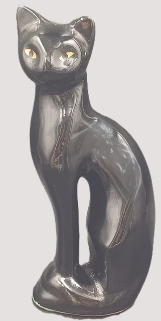 Chat noir deco d'occasion - Décoration