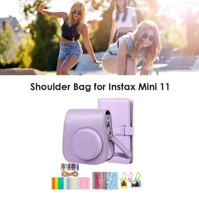 5 in 1 Carrying Case Accessories Pack Portable for Fujifilm Instax Mini 11/9/8 #