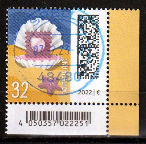 Bund BRD Welt der Briefe  32 ct Briefperle - Mi. 3702 gestempelt