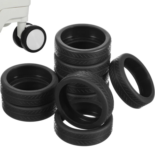 Protection Valise 8 Protections Silicone Pour Roues De Valise - Réduit Le Bruit Et Protège Protection Valise De Voyage