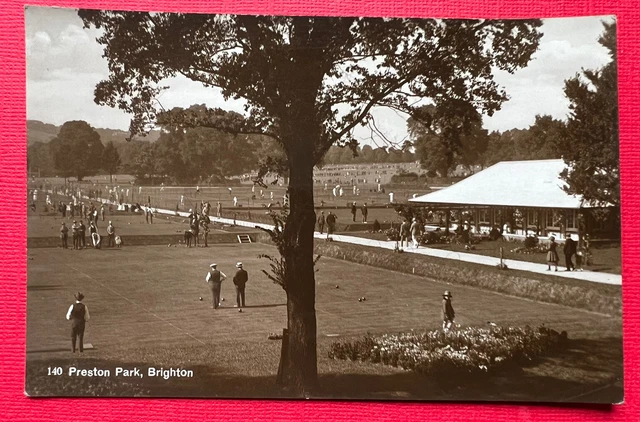 Preston Park, Brighton, Sussex, Real Photo, Unposted