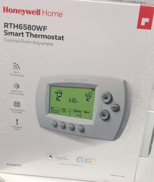 HONEYWELL HOME WIFI 7Day Programmable Thermostat (RTH6580WF) (a4) 49