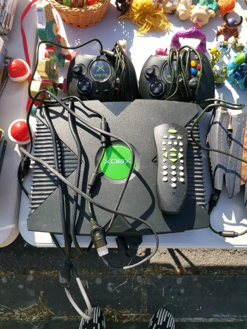 Microsoft Xbox Console 1ère génération Pal avec manettes et télécommande