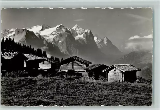 10159461 - Hasliberg Goldern Berghuetten Maegisalp wetterhoerner u. Eiger