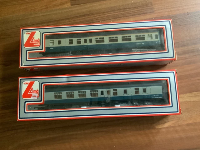 00 GAUGE MODEL train Lima carriages x2 £19.34 - PicClick UK