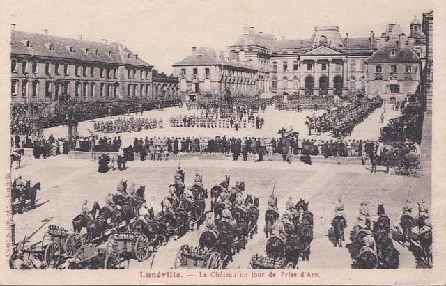 CPA 54 LORRAINE near Nancy LUNEVILLE Le Château a Day of Taking Arms 1939