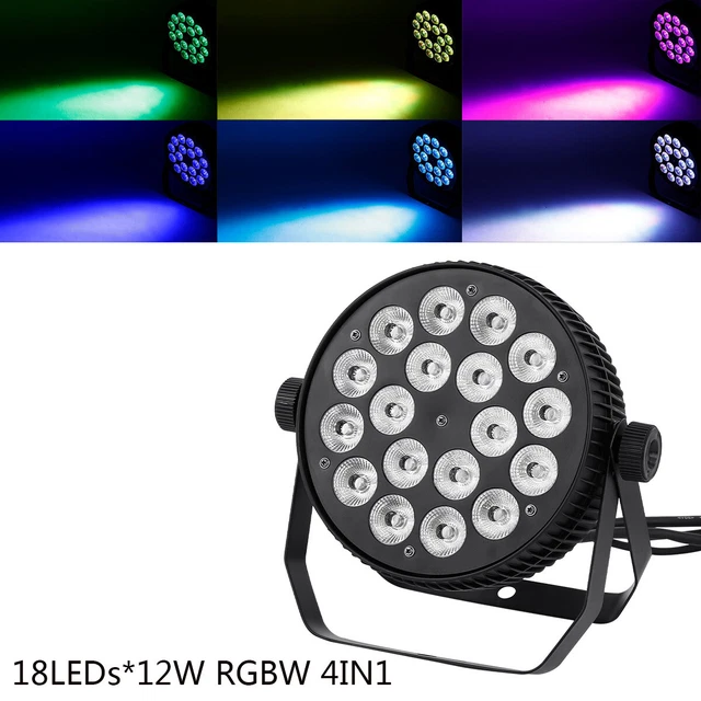 200W RGBWA LED Par Light Aluminum DMX Stage Lighting Par 64 DJ Par Can Light