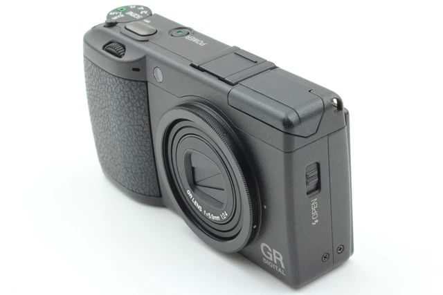 [MINT in Box] RICOH GR Digital II 10.1MP digital Camera black From JAPAN 4
