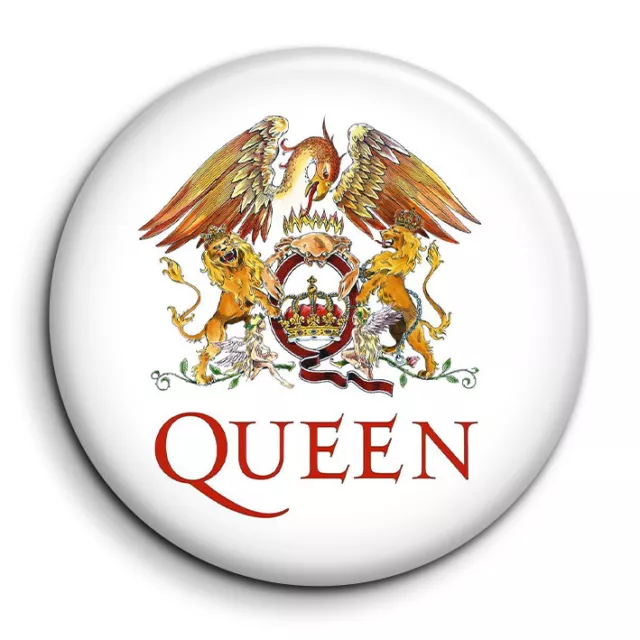 Queen Groupe Rock Légende Freddy Mercury Badge Epingle 38mm Button Pin