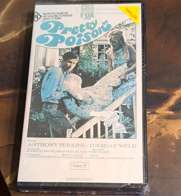 PRETTY POISON (VHS) CBS/FOX Video 1968 Rated R Psychological Thriller £ ...