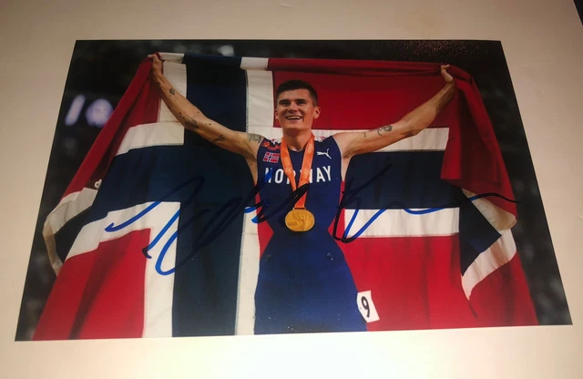 Firmato Jakob Ingebrigtsen (Norvegia)