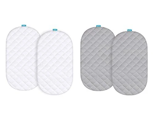 Waterproof Bassinet Mattress Pad Cover Compatible With Snoo Smart Sleeper Baby B