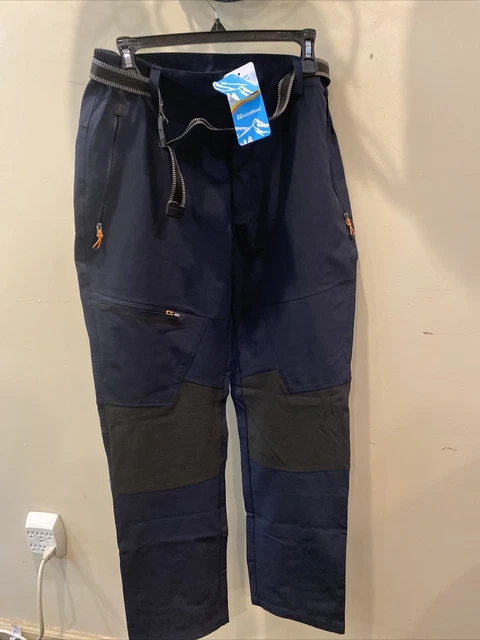 Men's Outdoor Hiking Pants Waterproof Mountain Climbing Casual Cargo Work Pants
