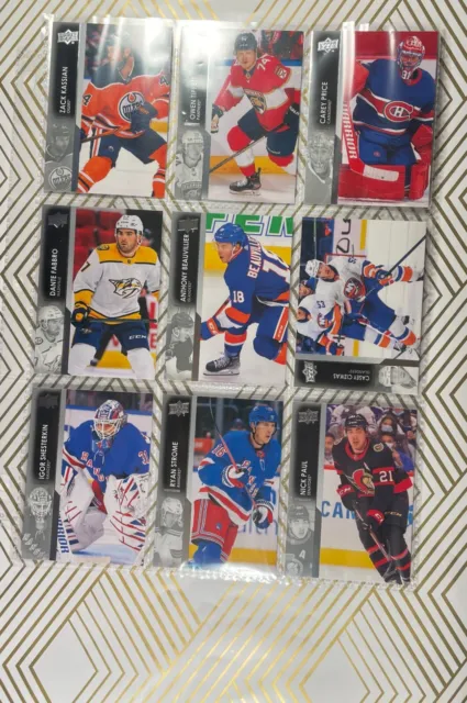 NHL 2021-22 Upper Deck Series 2 Hockey Base Cards Singles Pick from List 5