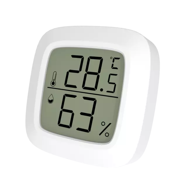 Digital Indoor Thermometer Hygrometer Mini Room Temperature Monitor LCD Display